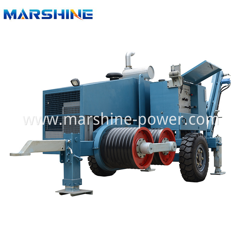 Yq90 Hydraulic Traction Machine Jpg